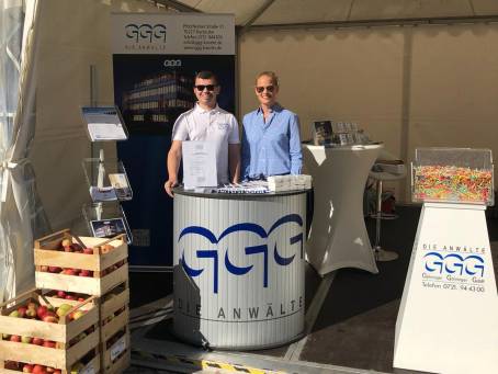 GGG sammelt Spenden beim SWR 1 Pfännle zu Gunsten des Durlacher Selbst e.V. und der Turnados