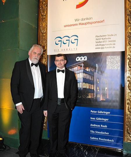 GGG ist Haupt­spon­sor des Balls der ba­di­schen Wirt­schaft 2015 in Ba­den-Ba­den