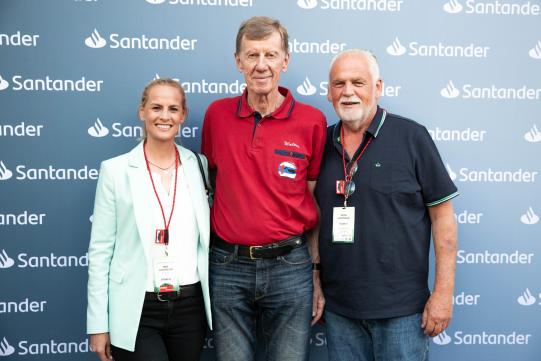 Seit vielen Jahre sponsern die Anwälte GGG die Oldtimer- Rallye „AUTOHAUS SANTANDER CLASSIC“. Im Juni 2023 kam hoher Besuch : Walter Röhrl 2-facher Rallyeweltmeister und Europameister