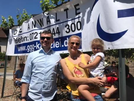 GGG ist Sponsor bei der zweiten Durlacher Weinwanderung 2019